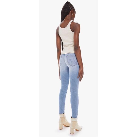 NWT MOTHER The Looker Step Ankle Fray Despite Differences Jeans 25 - Picture 3 of 12